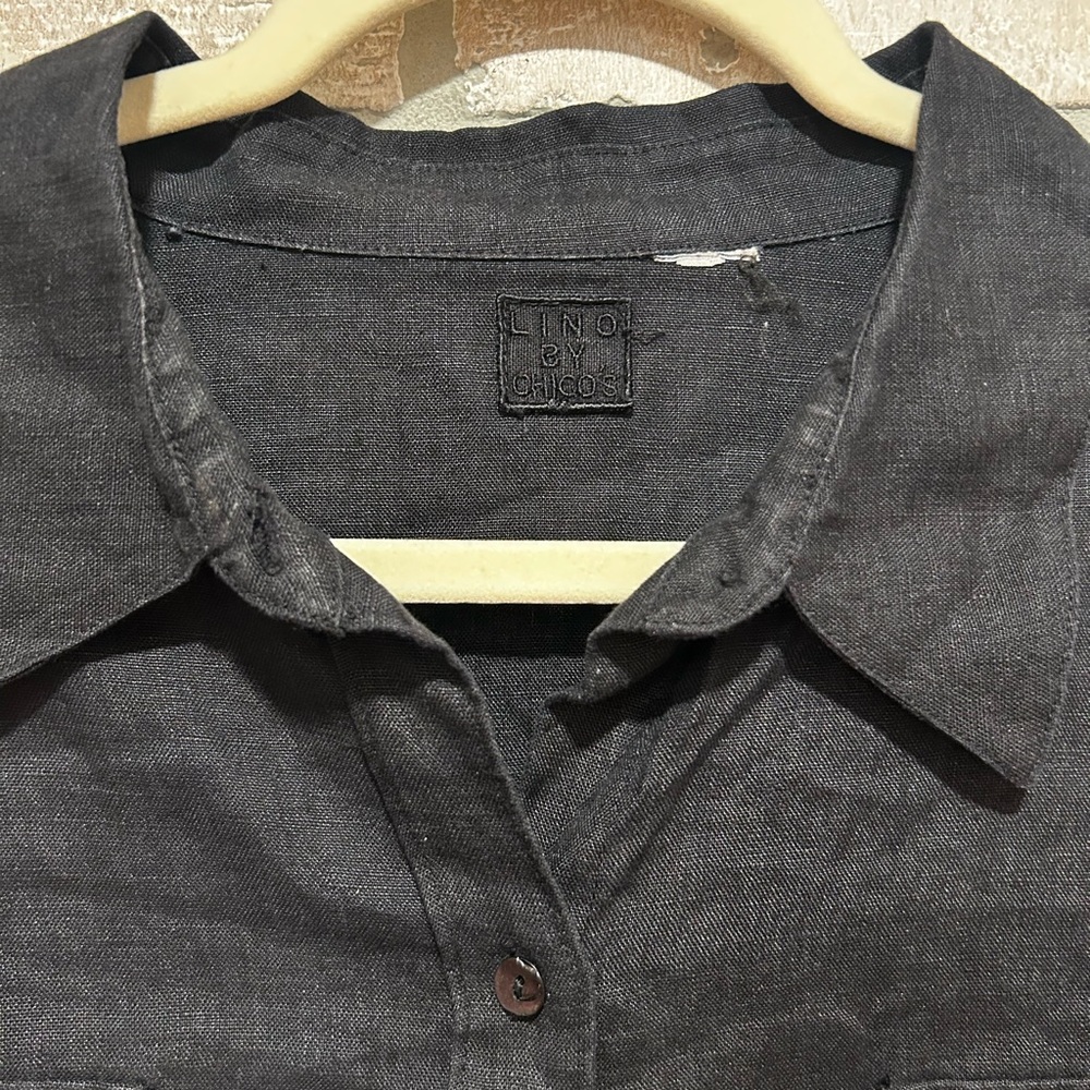 Chicos - Black - Button Down - image 2